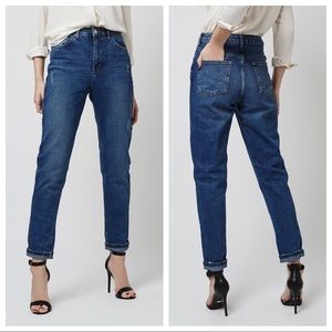 Topshop Moto High Waisted Mom Jeans